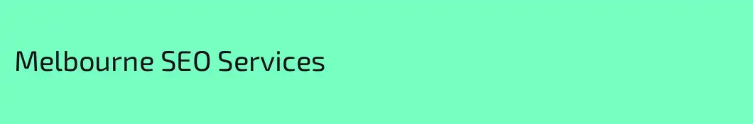 Melbourne SEO Services